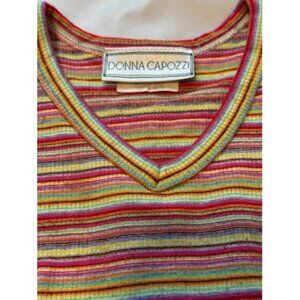 Vintage Donna Capozzi Girls Small 4 Sleeveless Dress